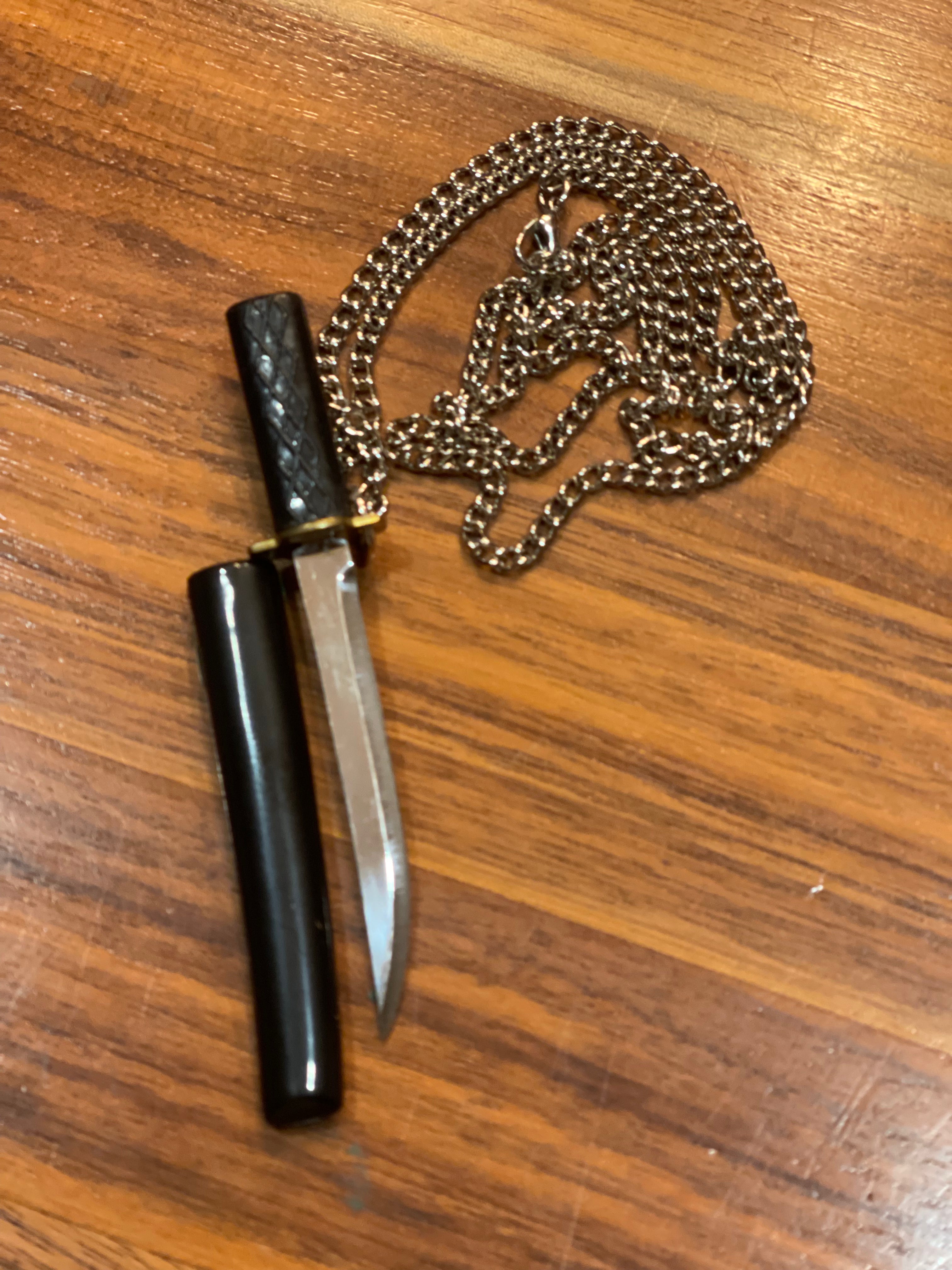 2025 Holiday Samurai Sword Necklace